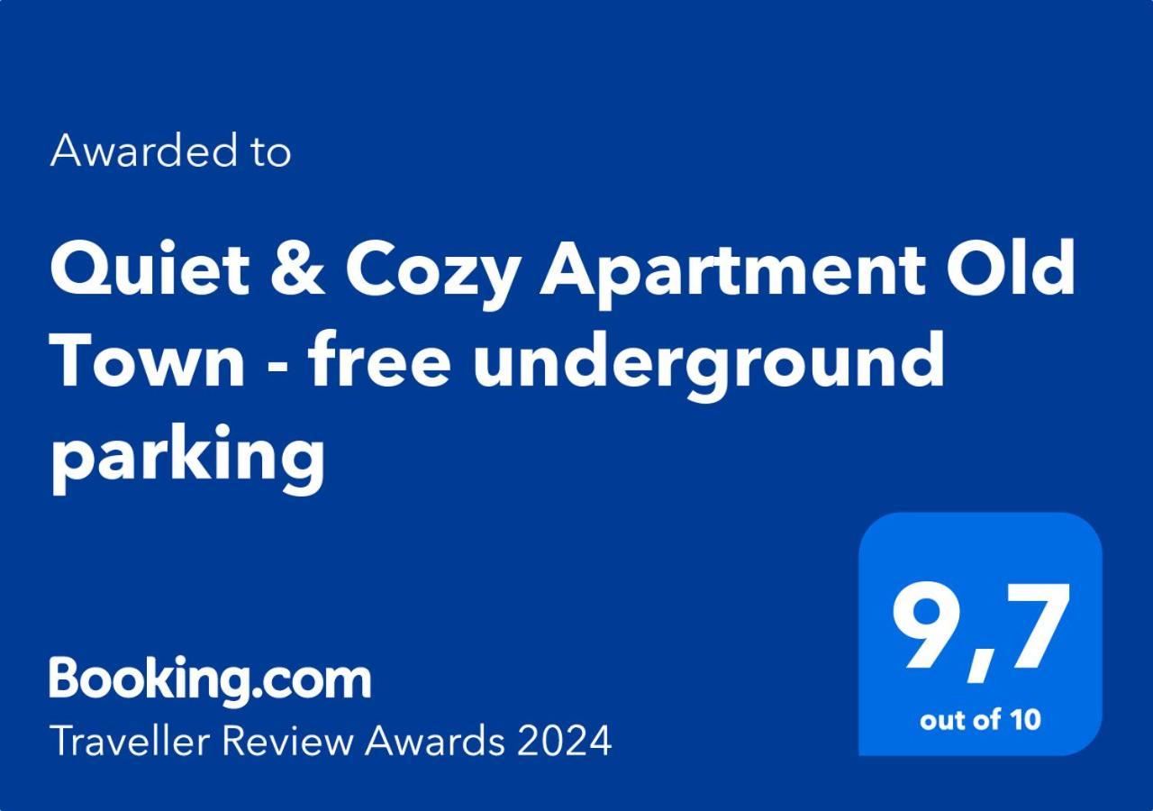 Quiet & Cozy Apartment Old Town - Free Underground Parking 科希策 外观 照片